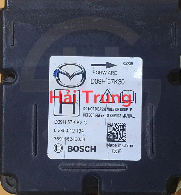 Hộp điều khiển túi khí Mazda 2 Tháo xe D09H57K30