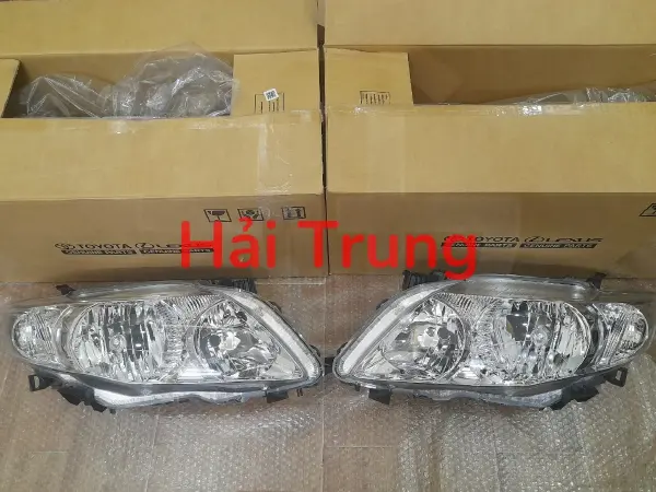 Đèn pha trái Toyota Altis 2008-2013 chính hãng