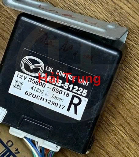 DA6B51225 Hộp điều khiển đèn pha Mazda 2 Tháo xe