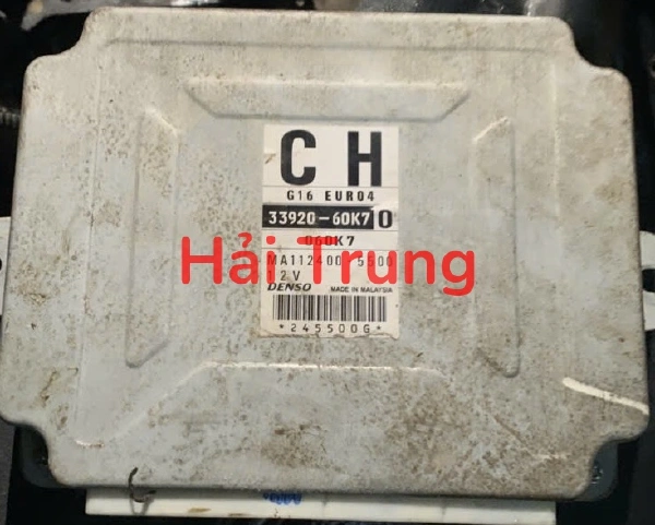33920-60K70 Hộp điều khiển động cơ Hộp đen ECU Suzuki APV Tháo xe