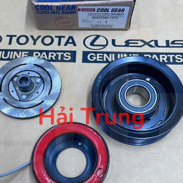 Puly lốc lạnh Toyota Innova denso JK437300-1370