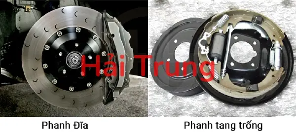 bộ phanh ô tô