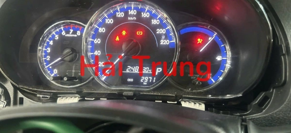 Đồng hồ táp lô Toyota Vios 2020 Tháo xe