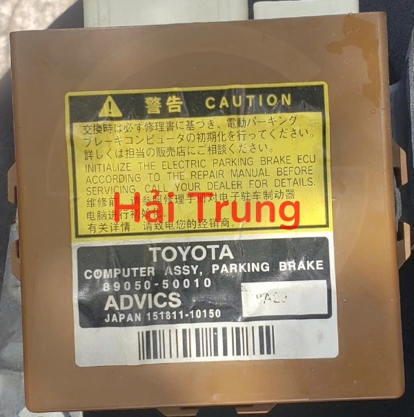 Tháo Xe Hộp điều khiển phanh tay Lexus LS460 89050-50010