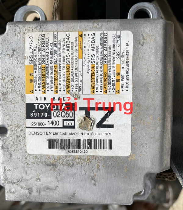 89170-02Q50 Hộp điều khiển túi khí Toyota Corolla 2021-2023 Tháo Xe