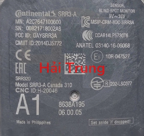 Radar cảnh báo điểm mù Mitsubishi Triton Tháo Xe 8638A195