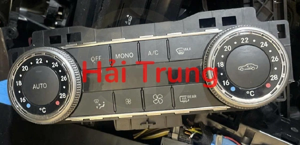 Tháo xe bảng điều khiển công tắc điều hòa AC Mercedes-Benz C-Class W204
