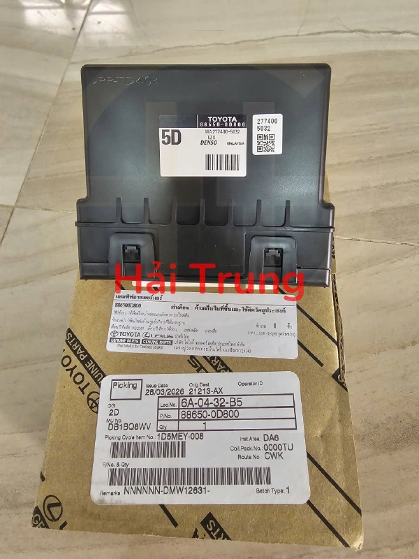 886500D800  Hộp điều khiển điều hòa Toyota Vios, Yaris