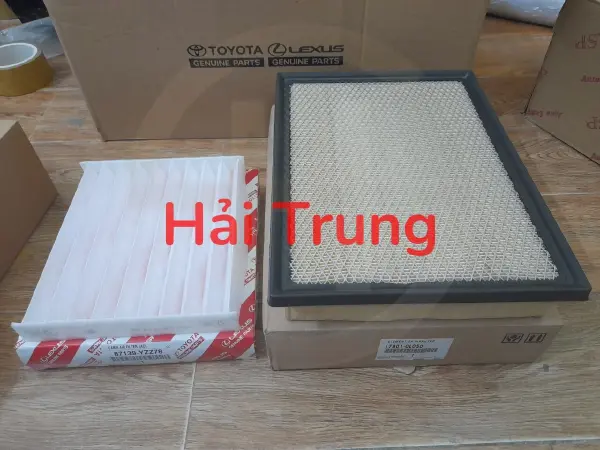 Lọc gió động cơ-Lọc gió điều hòa Fortuner