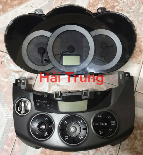 Đồng hồ táp lô, Bảng công tắc điều hòa Toyota RAV4 2009