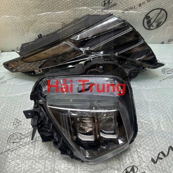 (ĐÈN LED BAN NGÀY, ĐÈN PHA HYUNDAI TUCSON 2022 THÁO XE tại phụ tùng Hải Trung)