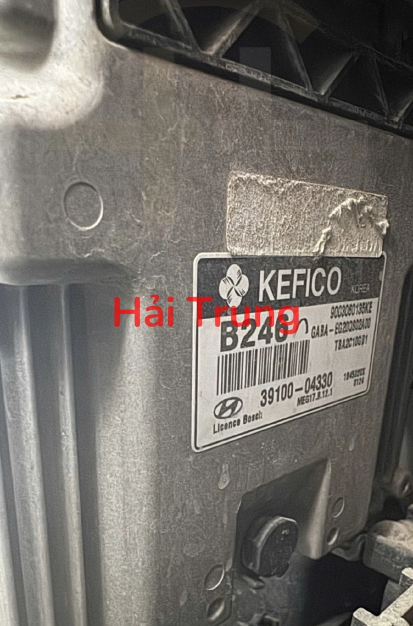 Hộp điều khiển động cơ Hộp đen ECU Hyundai I10 Tháo Xe 39100-04330