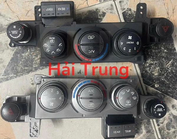 Tháo xe Bảng điều khiển điều hòa AC Starex 2011