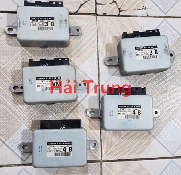 Hộp điều khiển cọc lái Toyota Vios, Yaris Tháo xe 89650-0D470 89650-0D700 89650-0D440