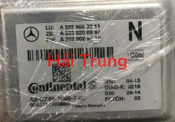 Hộp điều khiển Camera hành trình phía trước Mercedes-Benz GLC X253 C253 Tháo Xe