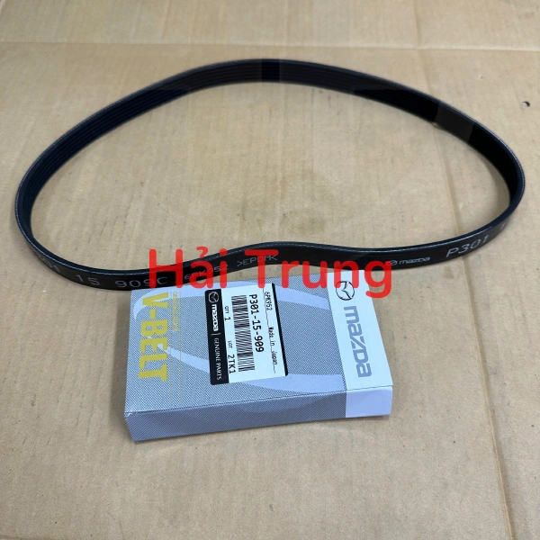Dây curoa điều hoà Mazda 2 2015 chính hãng P301-15-909