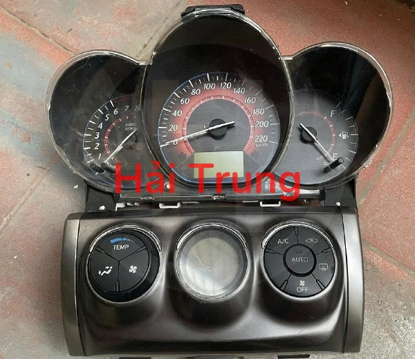 Bảng điều hòa, Đồng hồ táp lô Toyota Vios 2015 2016 2017 2018