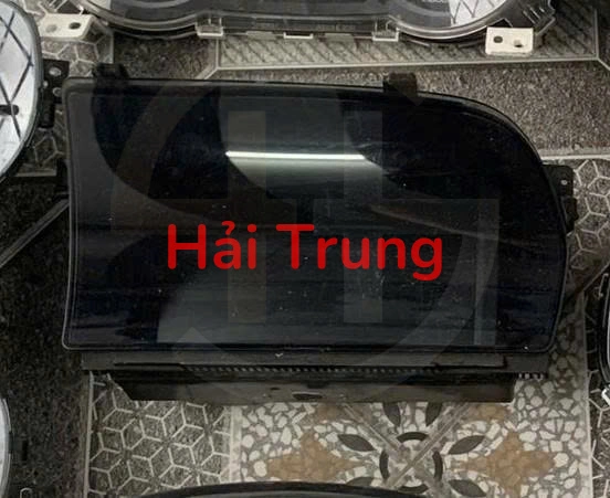 Tháo xe đồng hồ táp lô Mercedes W221