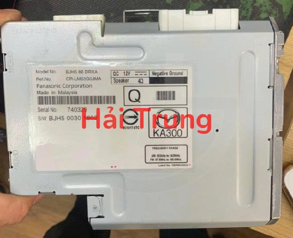 BJH566DXRA Hộp khuếch đại âm thanh Hộp Âm Ly Mazda 3 2017-2021 Tháo xe