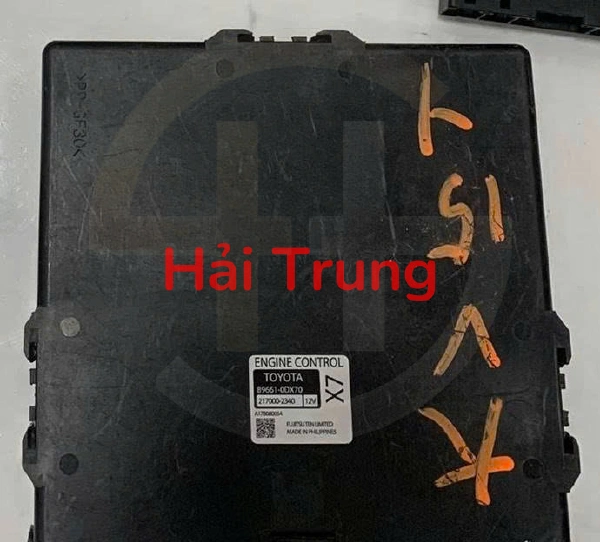 896610DX70 Hộp điều khiển động cơ Hộp đen ECU Toyota Vios 2014-2020 Tháo xe