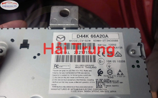 Hộp điều khiển loa Ford Ranger