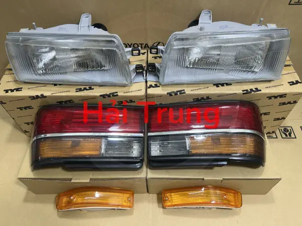 Đèn hậu - xi nhan - đèn pha Toyota Corolla 1990