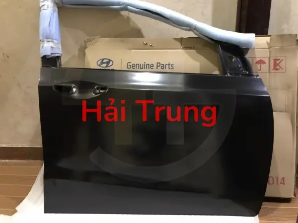 Cánh cửa trước phải Hyundai I10 Grand không nẹp 2014-2020