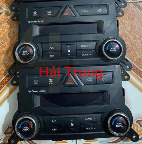 Tháo xe bảng điều khiển công tắc điều hòa Ac Kia Sorento