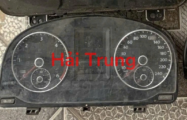 Tháo xe đồng hồ táp lô Tiguen