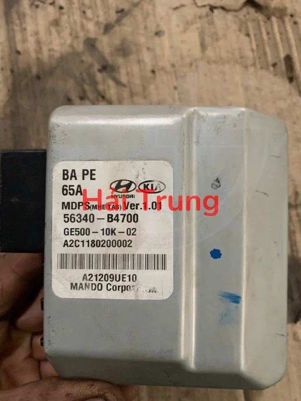 Hộp điều khiển cọc lái điện I10 Tháo xe 56340B4700