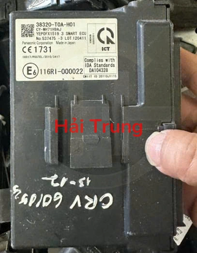 38320-T0A-H01 Hộp điều khiển khóa Smart Key Honda CRV Tháo xe
