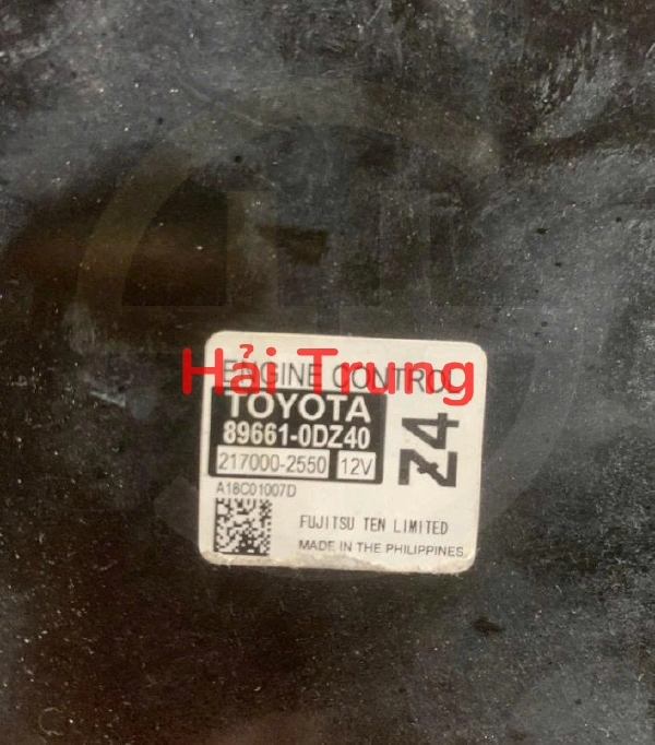 89661-0DZ40 Tháo xe Hộp điều khiển động cơ Hộp đen ECU Vios 2018 2019 2020