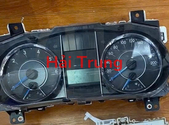 Tháo xe Đồng hồ táp lô Toyota Fortuner 2016 2017 2018 2019