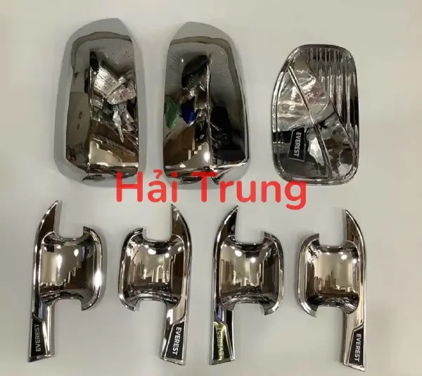 Ốp gương, ốp hõm cửa, nắp xăng Ford Everest 2023