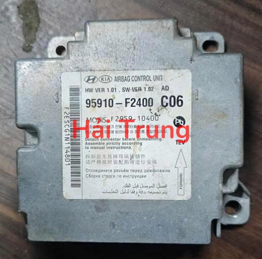 95910F2400 Hộp điều khiển túi khí Hyundai Elantra 2016-2020 Tháo xe Zin
