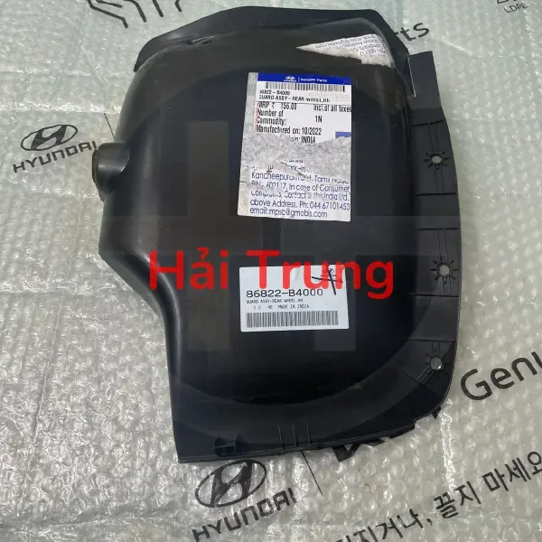 Chắn bùn lòng dè sau Hyundai I10 Grand chính hãng
