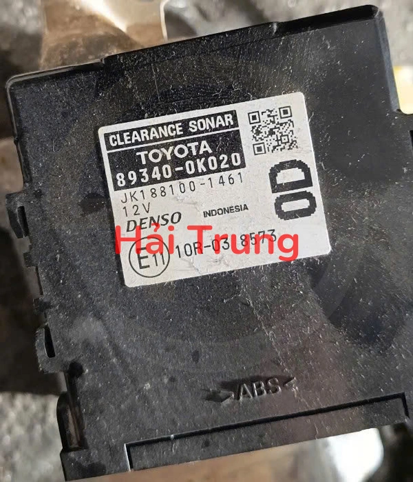 Hộp điều khiển lùi xeToyota Innova 2017 2018 2019 Tháo Xe 893400K020 89340-0K020