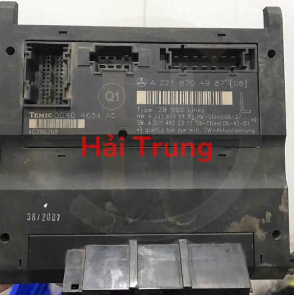 A2218704987 Hộp điều khiển ghế ngồi Mercedes-Benz S W221 Tháo Xe