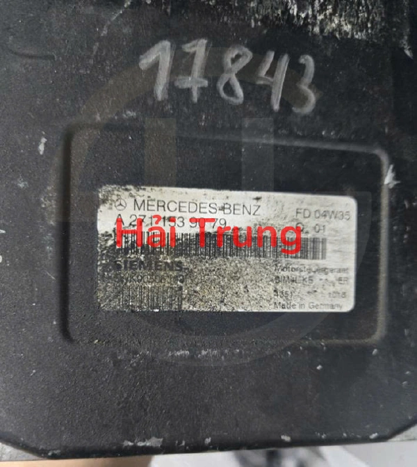 A2711539079 Tháo xe Hộp điều khiển động cơ Hộp đen ECU Mercedes W203 C180