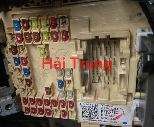 91950CC314 Hộp cầu trì trong xe Kia Seltos 2021-2024 Tháo Xe