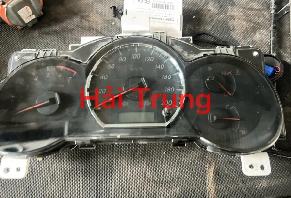Tháo xe Đồng hồ táp lô Fortuner 2016
