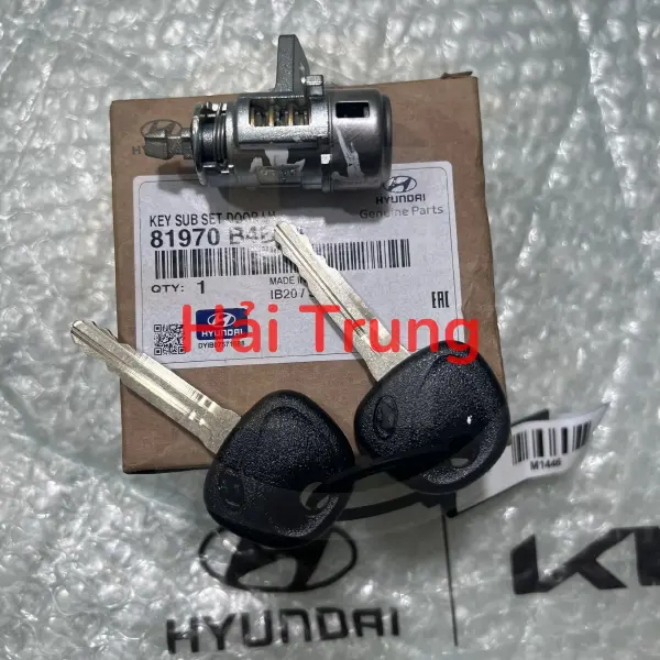 Bộ chìa khóa cửa trước Hyundai I10 Grand chính hãng