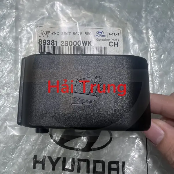 Tay điều khiển độ nghiêng ghế Hyundai Santafe chính hãng