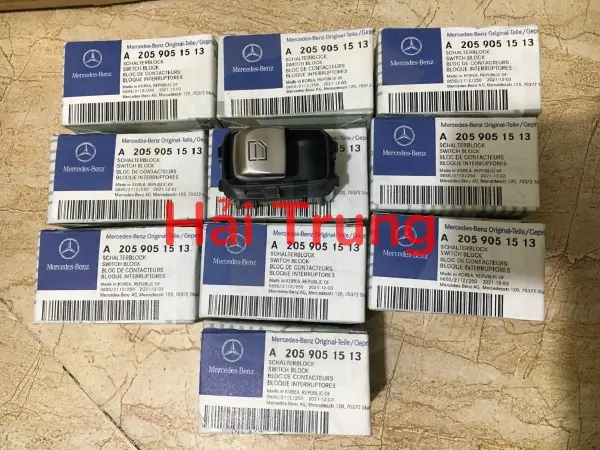 Công tắc lên xuống kính đơn Mercedes C300 W205 A2059051513 