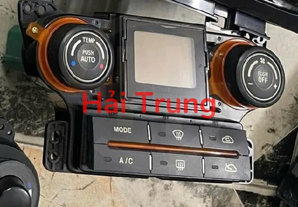 Tháo xe bảng điều khiển công tắc điều hòa AC Kia Carens