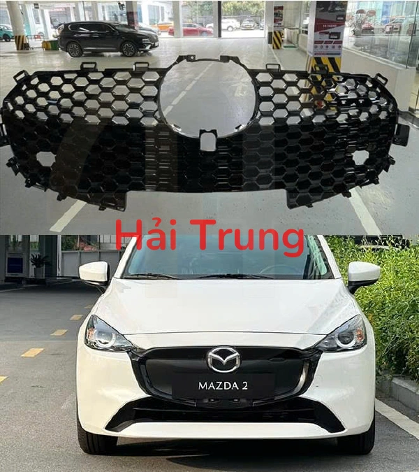 Mặt ca lăng Mazda 2 2024 Thay cho xe bản thiếu
