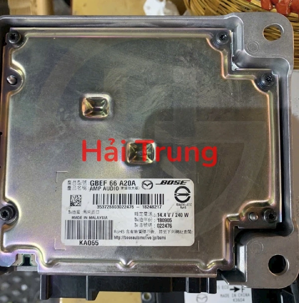 GBEF66A20A Hộp khuếch đại âm thanh Hộp Âm Ly Mazda 6 2020