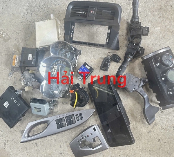 Tháo xe Full bộ điện nổ, hộp điện đầy đủ Toyota Vios 2016 Std