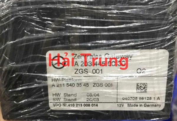 A2034450000 Hộp điều khiển khóa cửa trung tâm Mercedes Benz c Class W203 Tháo Xe