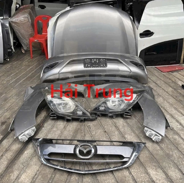 Bộ đầu xe tổng thành Mazda BT50 Tháo xe
